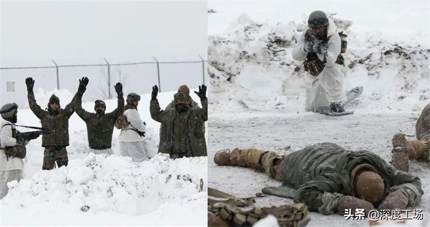 美军训练投降姿势,美军训练士兵投降