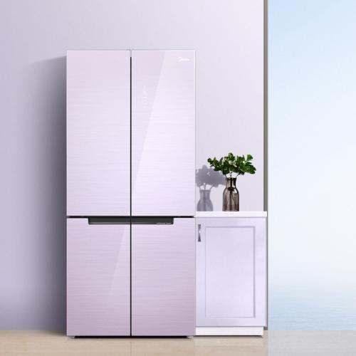 美的净味冰箱星河紫全球首发,美的冰箱除菌净味科技守护全民健康