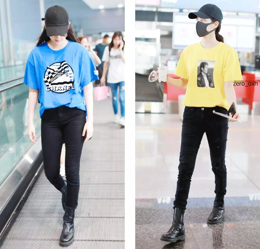 一点也不热,酷妹的马丁靴里都有空调