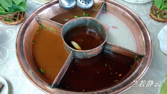 大同古城最好吃的铜火锅,大同传统老火锅