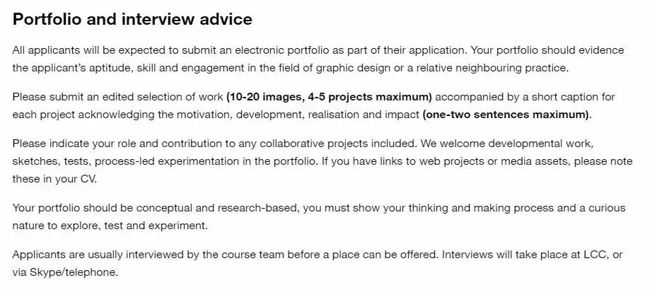 英美顶级平面院校Deadline作品集格式一览
