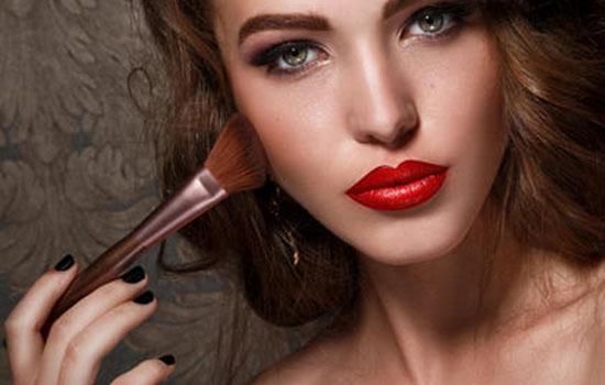 晚会主持人妆容发型教程,年会喜庆主持妆容教程