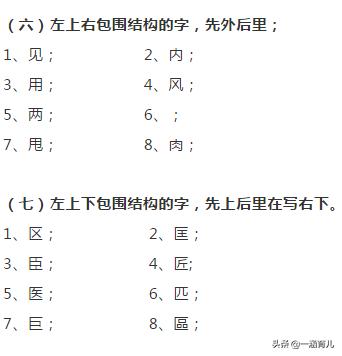 小学常见笔顺易错字,小学生易错字的笔顺归纳大全
