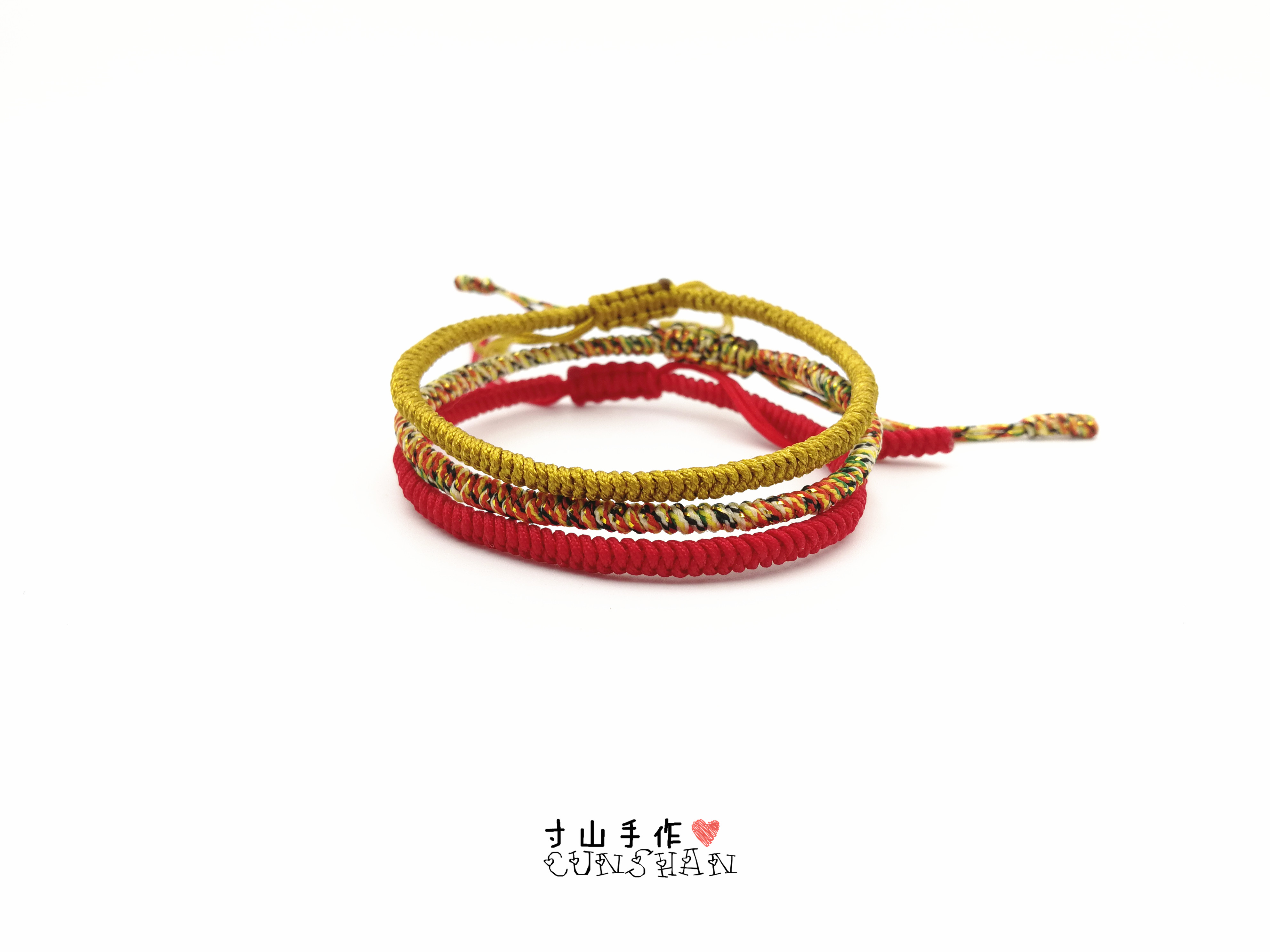 文玩手串的绳结怎么系,文玩手串绳子十字结打结方法