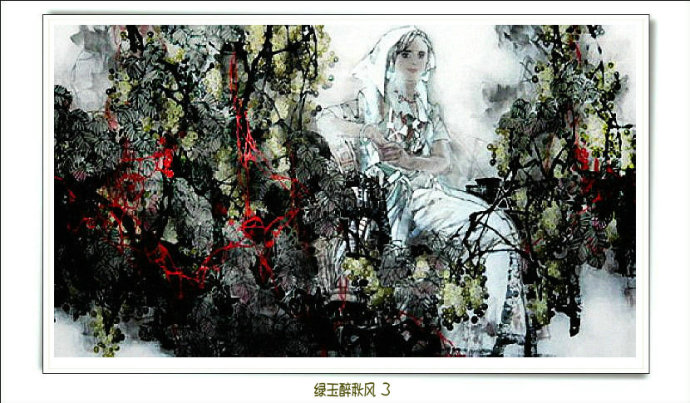 李志远三十张绝美人物画,李智远古风人物画