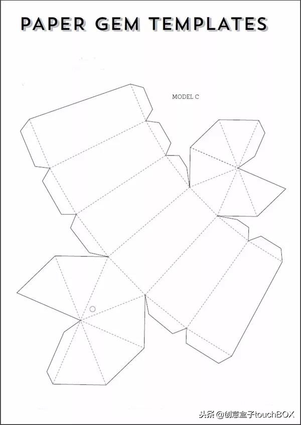 立体宝石diy做法,立体装饰品手工折纸制作