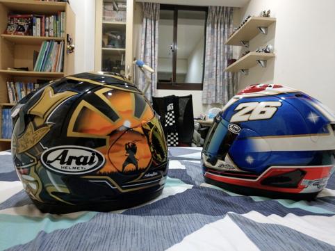 rx7x是街盔还是赛盔,arairx-7x头盔带刀侍卫拆箱