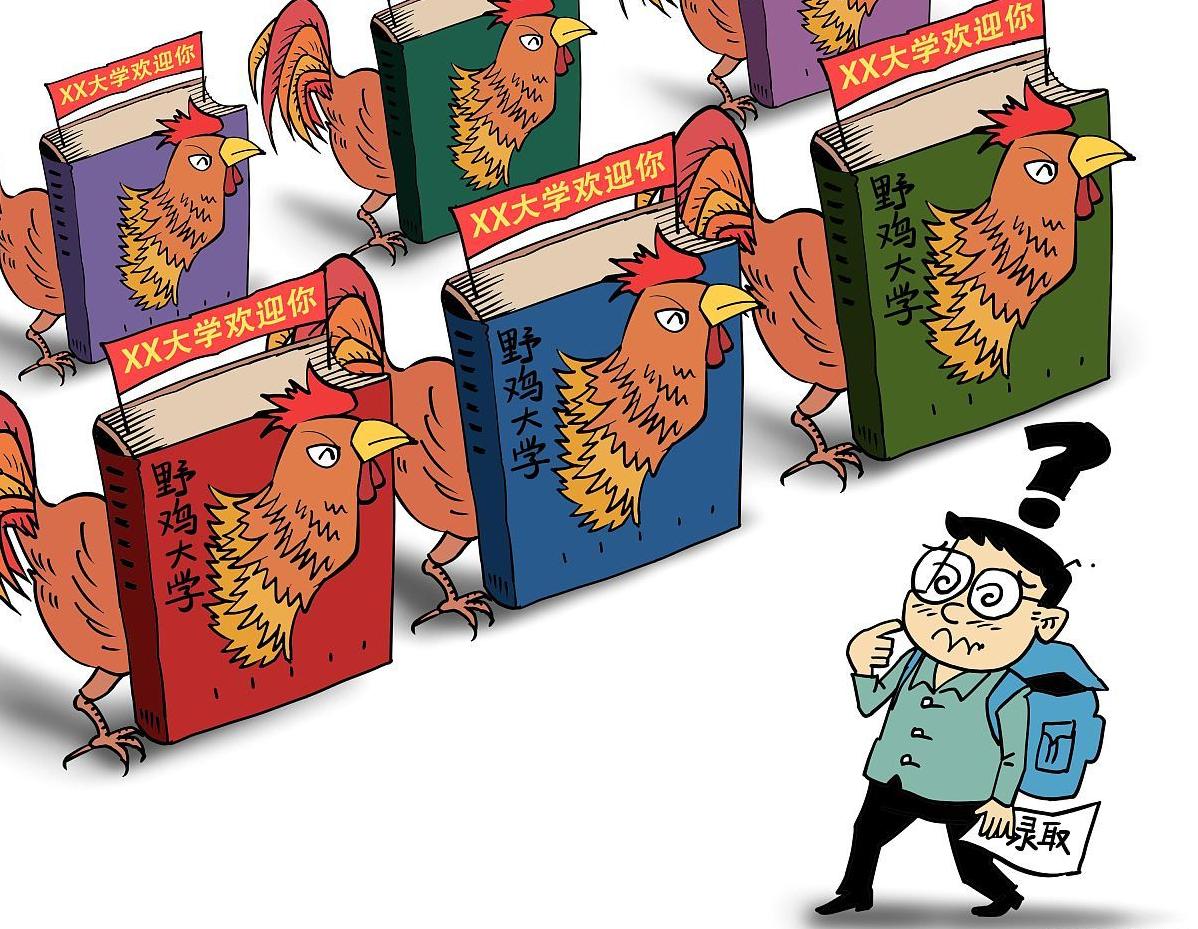 全国392所野鸡大学曝光人民日报,广东省野鸡大学曝光