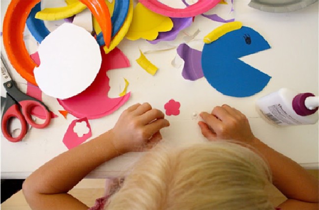 小鱼游幼儿园手工,小鱼游游游幼儿手工