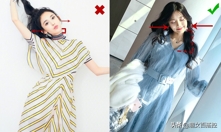 脸大脖子粗短适合什么样的造型,脸型打造出更加高级时髦的风格