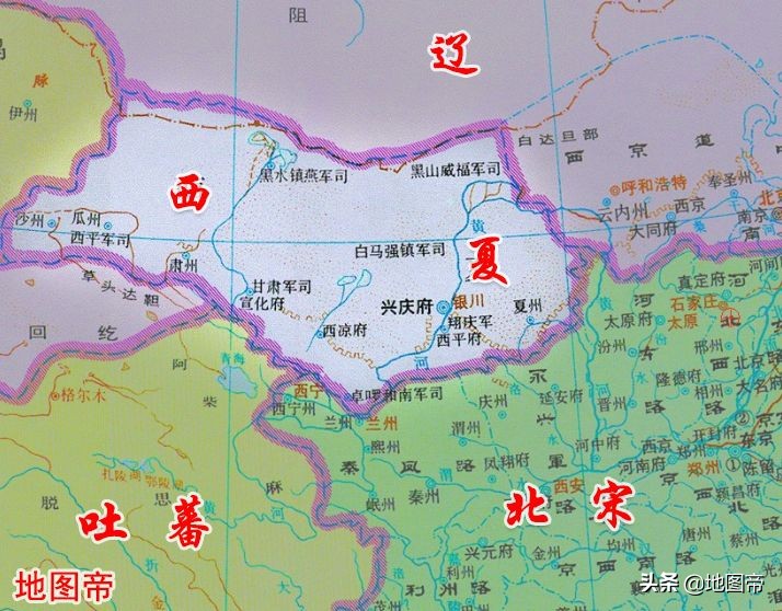 金灭北宋西夏为什么不援助北宋,西夏占据了陇右吗