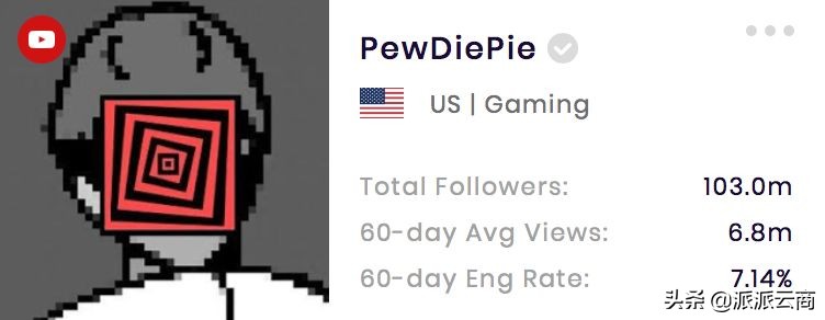 youtube十大游戏主播,油管youtube网红