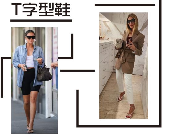 显腿型的凉鞋,粗跟凉鞋穿出女人的气质不累脚