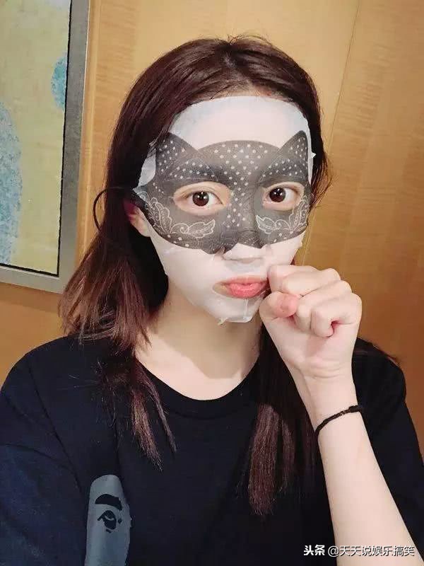 热巴敷面膜好吗,明星敷面膜大比拼