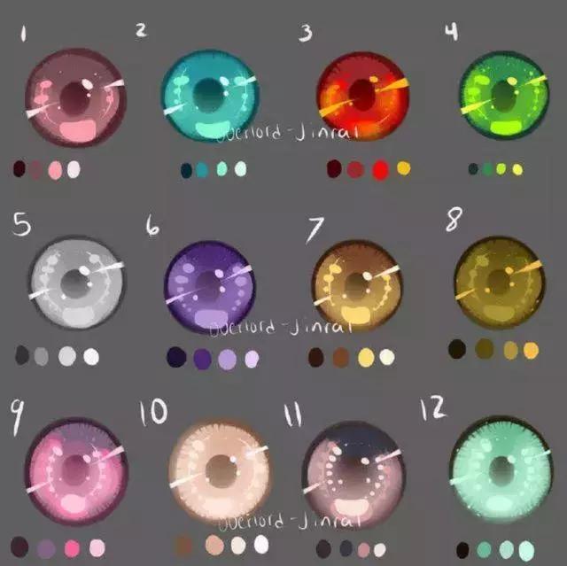 二次元人物眼睛怎么画和上色,二次元眼睛怎么画超级可爱最简便