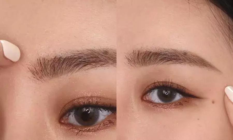 根根分明的眉毛怎样画野生眉,怎么画根根分明的眉毛