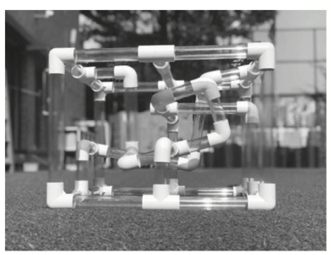 空心积木搭建方法乐高,乐高水管