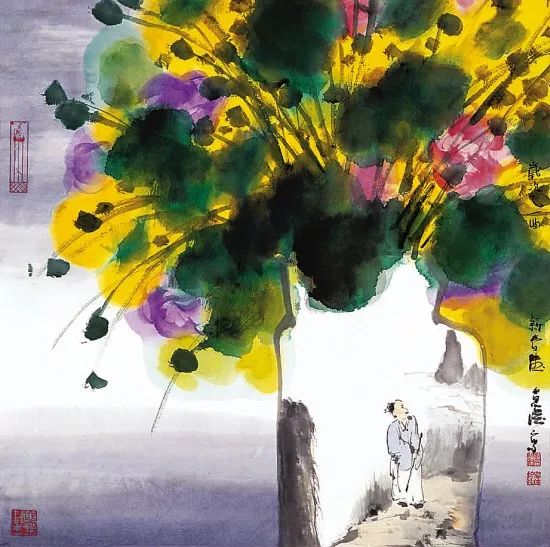 他说画画就是玩玩而已，一不小心成了艺术家