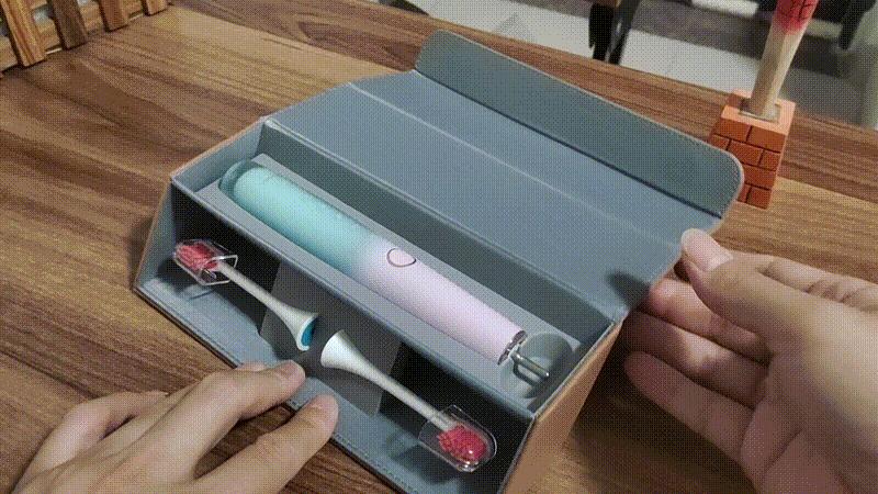 罗曼电动牙刷t40礼盒,罗曼电动牙刷t40怎样上刷头