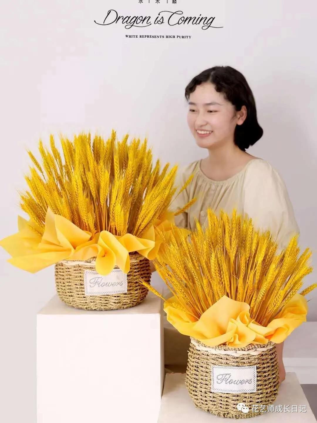 开业季特辑|一片金灿灿，开业造势招财大麦花礼