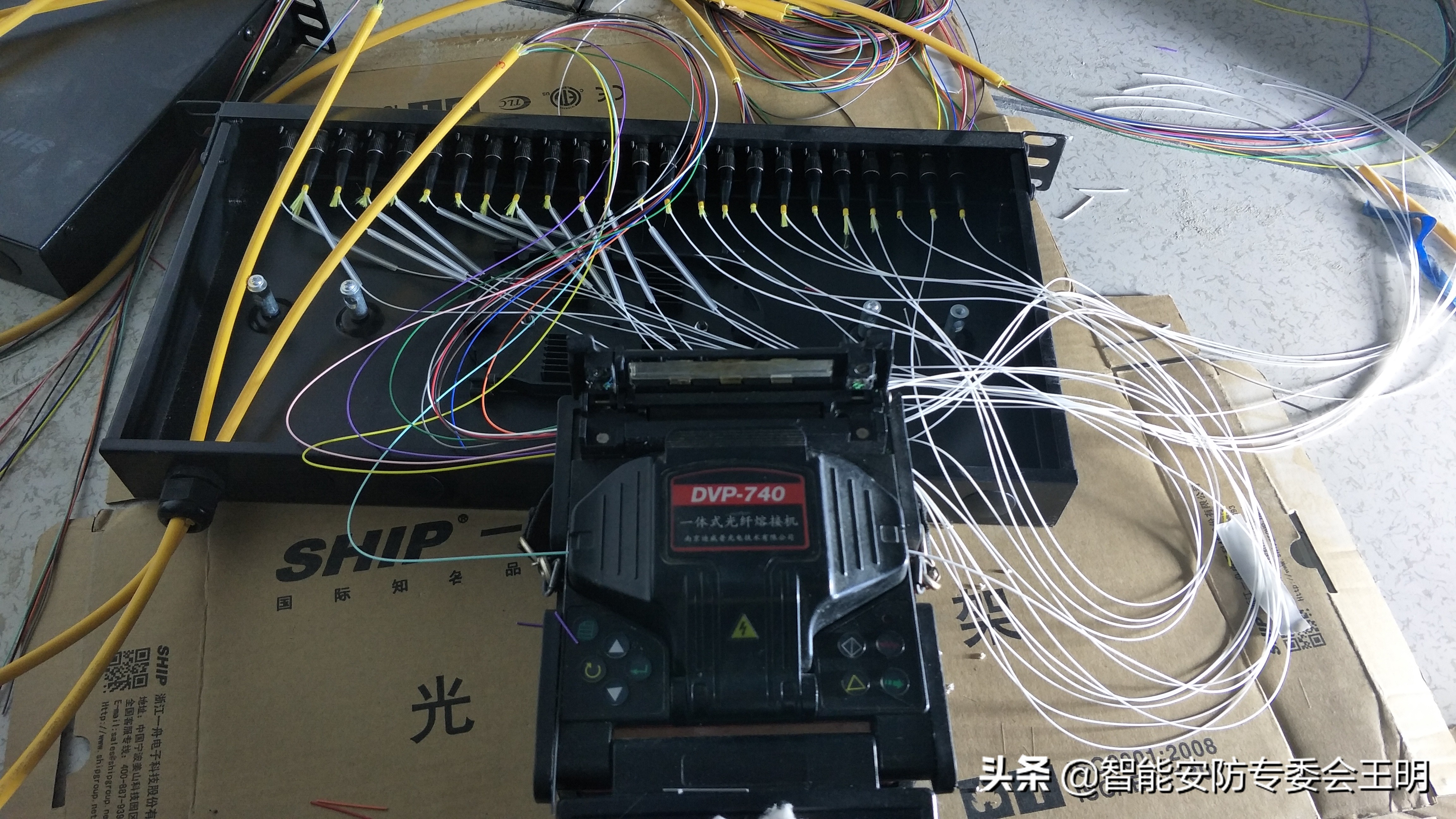 新型光纤熔接施工案例,风电场光纤熔接图纸