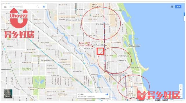 芝加哥租房攻略图,芝加哥留学租房