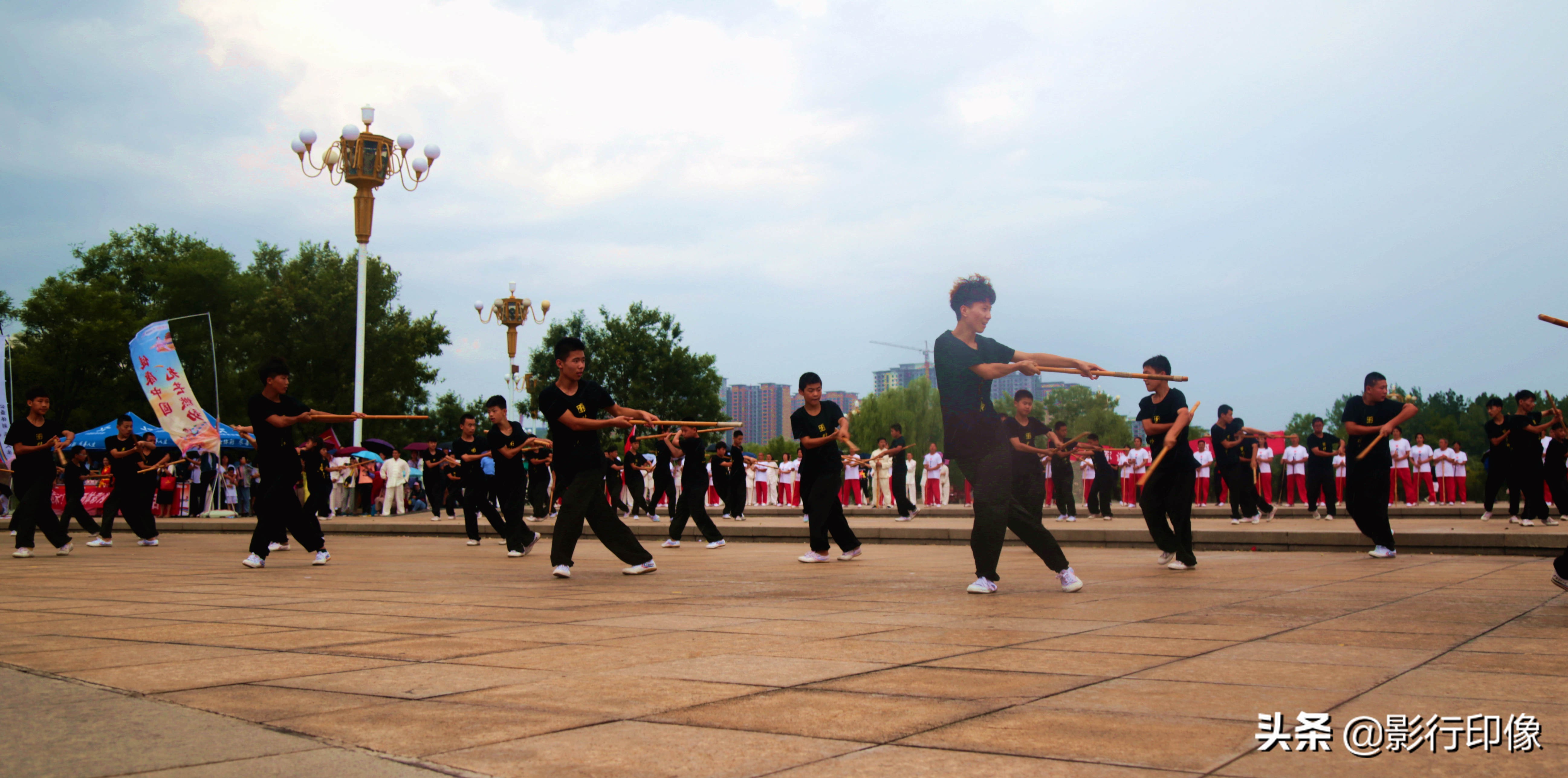 临汾市2020年全民健身启动仪式在在九州广场举行