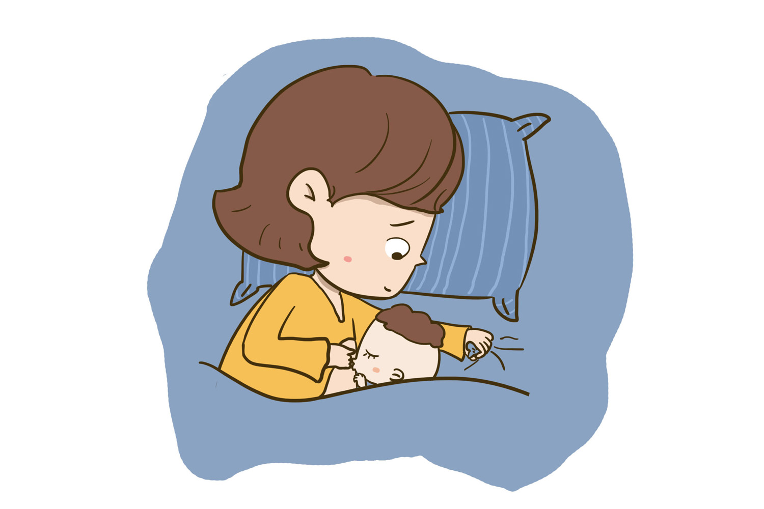 宝宝特别恋奶是怎么回事,母乳宝宝恋奶症状