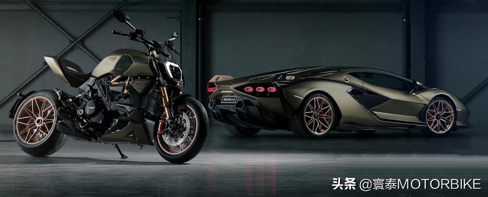 杜卡迪和兰博基尼合作的摩托,杜卡迪大魔鬼2021款最帅摩托车