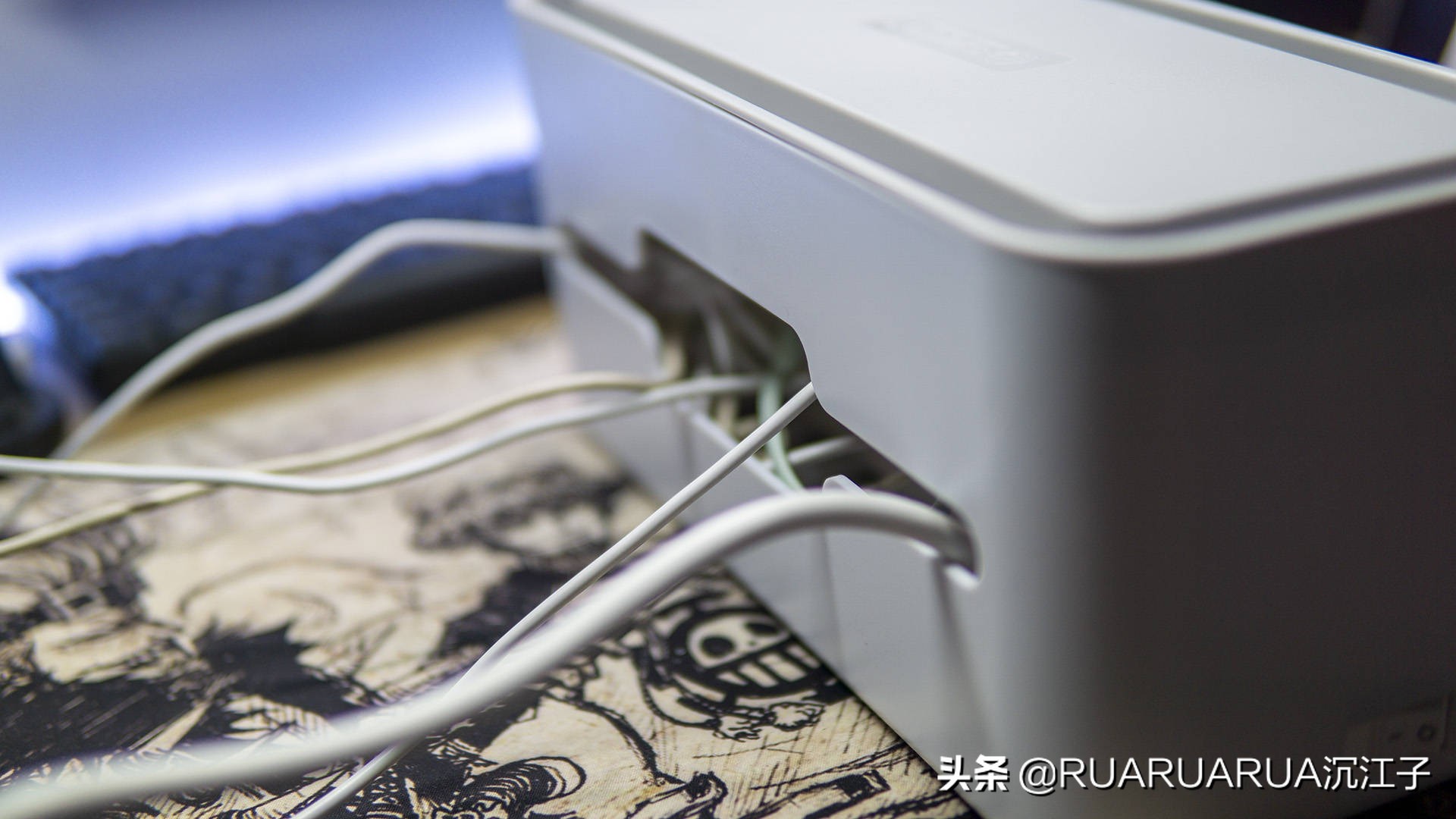 桌面排插线材收纳,orico收纳盒怎么插