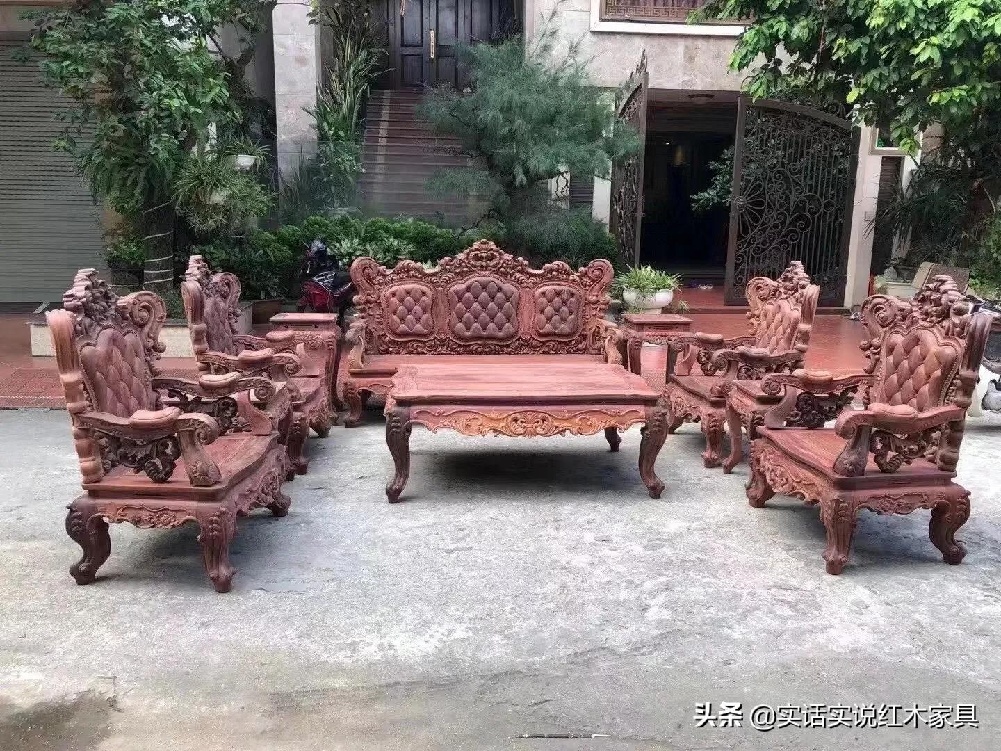 越南红木半成品哪里买,越南红木家具半成品价格