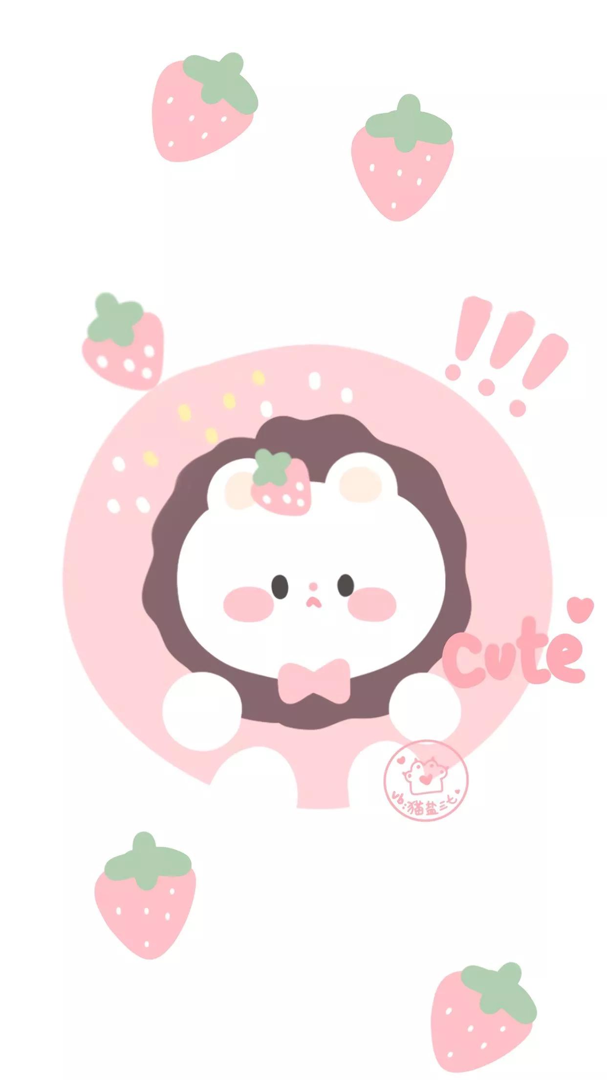 水果手绘小清新壁纸,女生壁纸小清新手绘