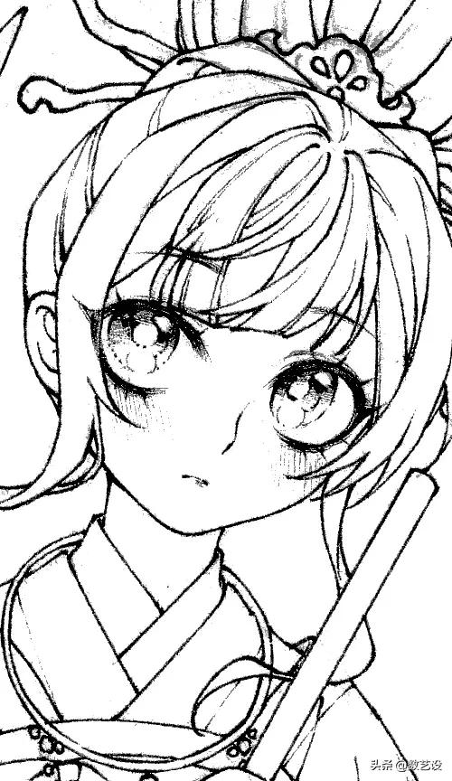 用15种颜色画的画特别漂亮,好看又复杂的又有颜色的画