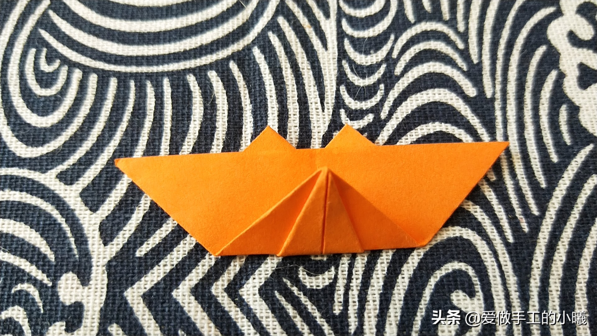 向日葵手工折纸手抄报立体,可以套在手上的向日葵折纸