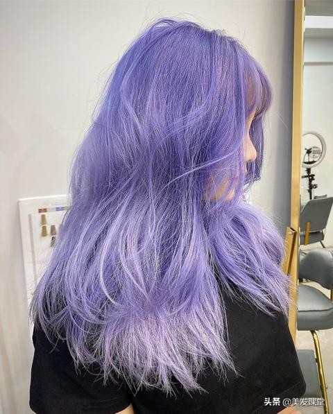 不用漂头发的浅紫色染发配方,有什么技巧自己染发染的均匀