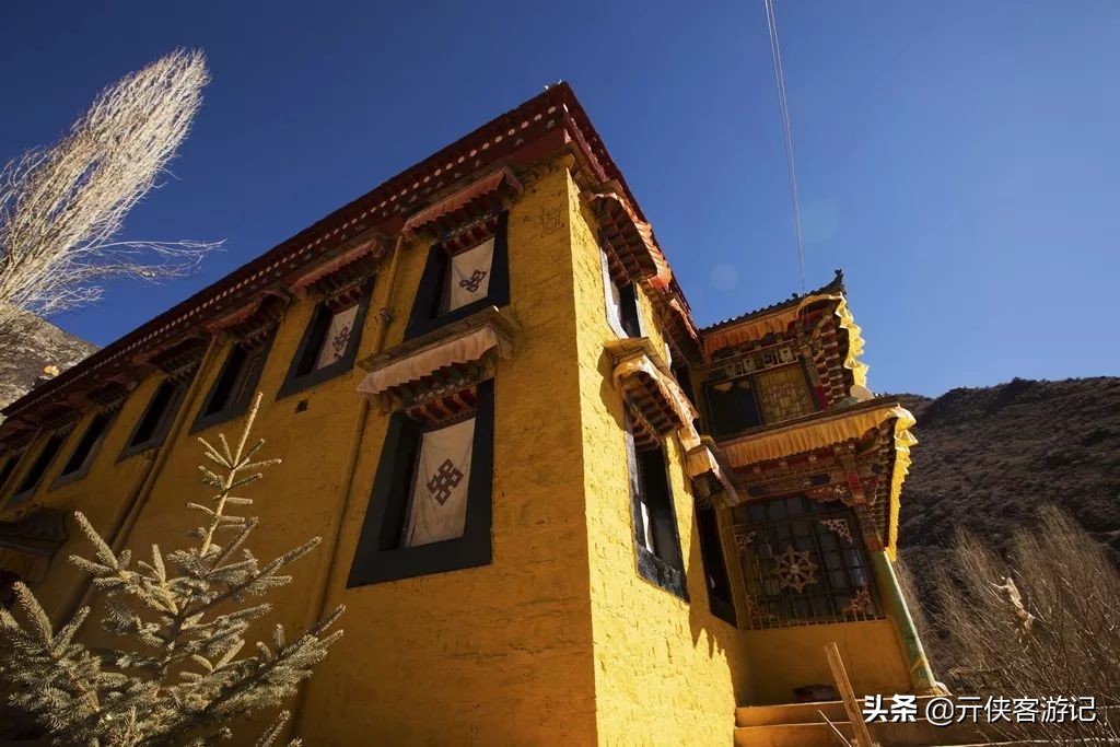 我竟然在*藏西**的冬天，竞遇到了如此多的仙境