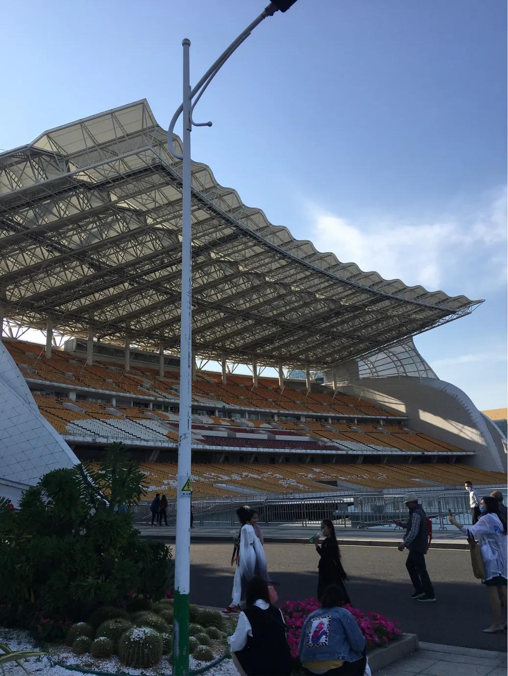 广州花城广场海心沙公园,广州花城广场海心沙公园白天