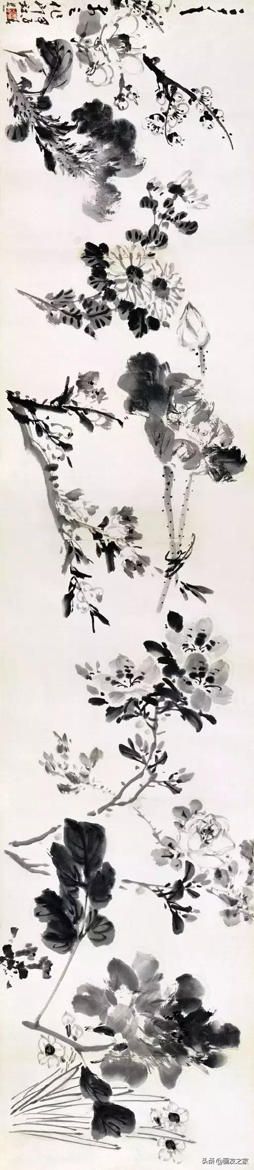 100幅国画花鸟作品,国画名家经典花鸟40幅一次看过瘾