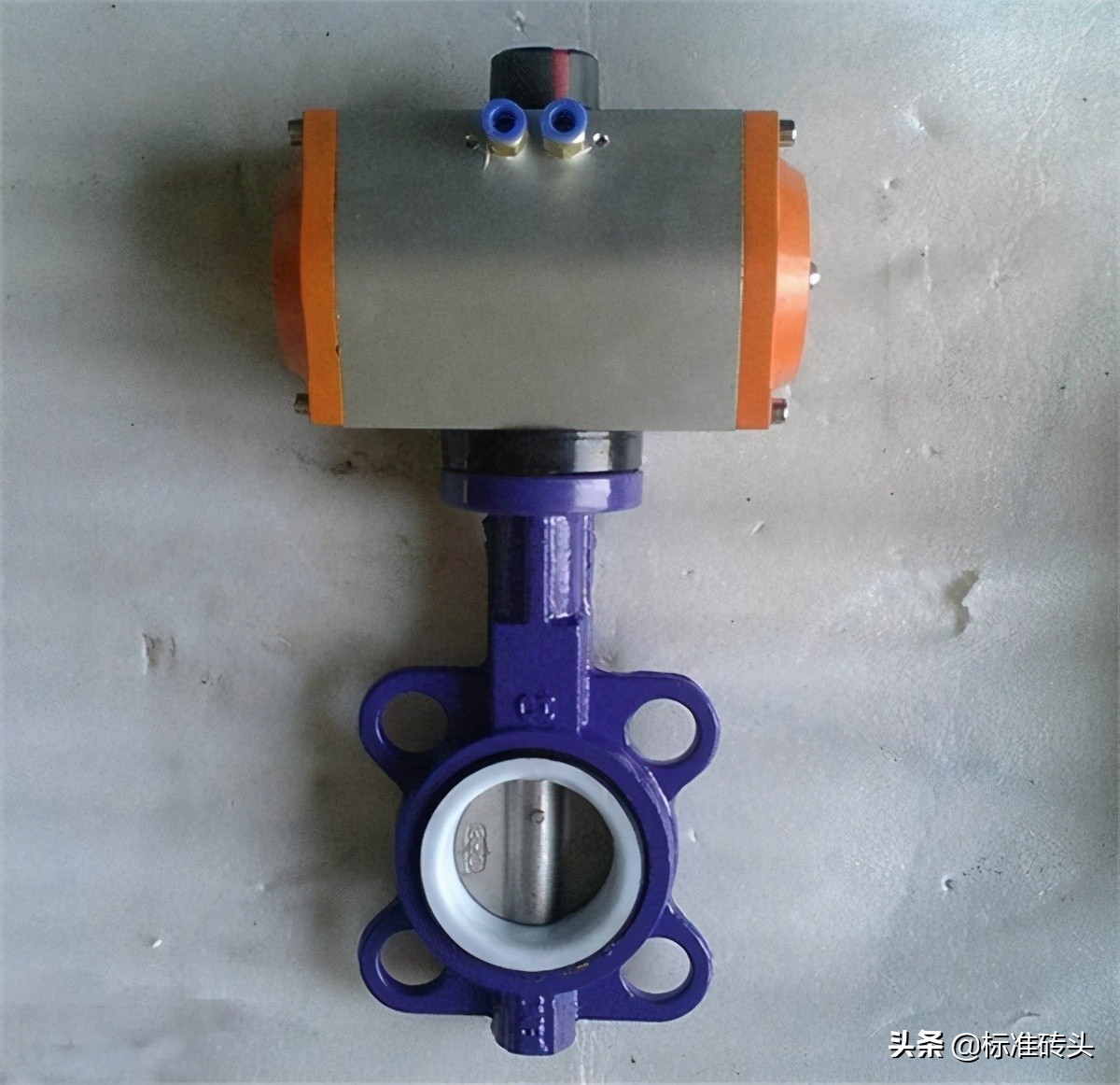 蝶阀阀门刻度,蝶阀气动阀门