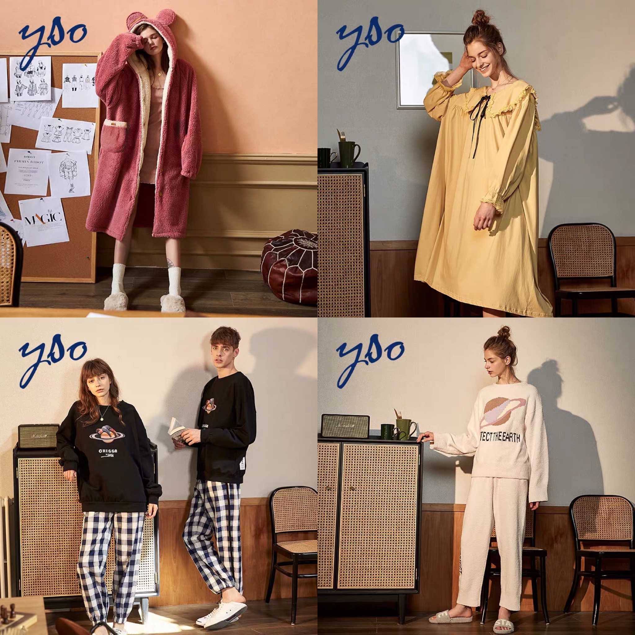 男票都夸好看的睡衣家居服推荐！5家小众店铺等你收藏