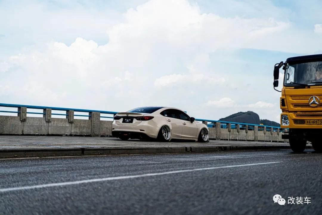 马自达阿特兹改装外观全过程,2018款马自达阿特兹改装