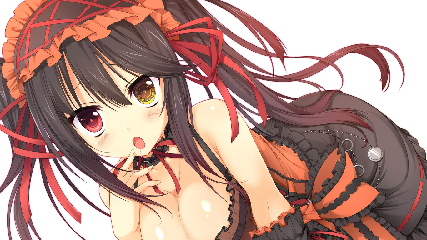 时崎狂三动漫美图壁纸,约会大作战狂三高清壁纸1080p