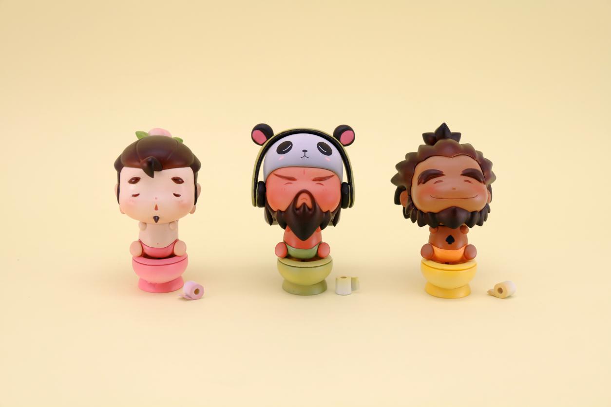 王者荣耀手办万代孙悟空零号赤焰,高达三国手办拼装