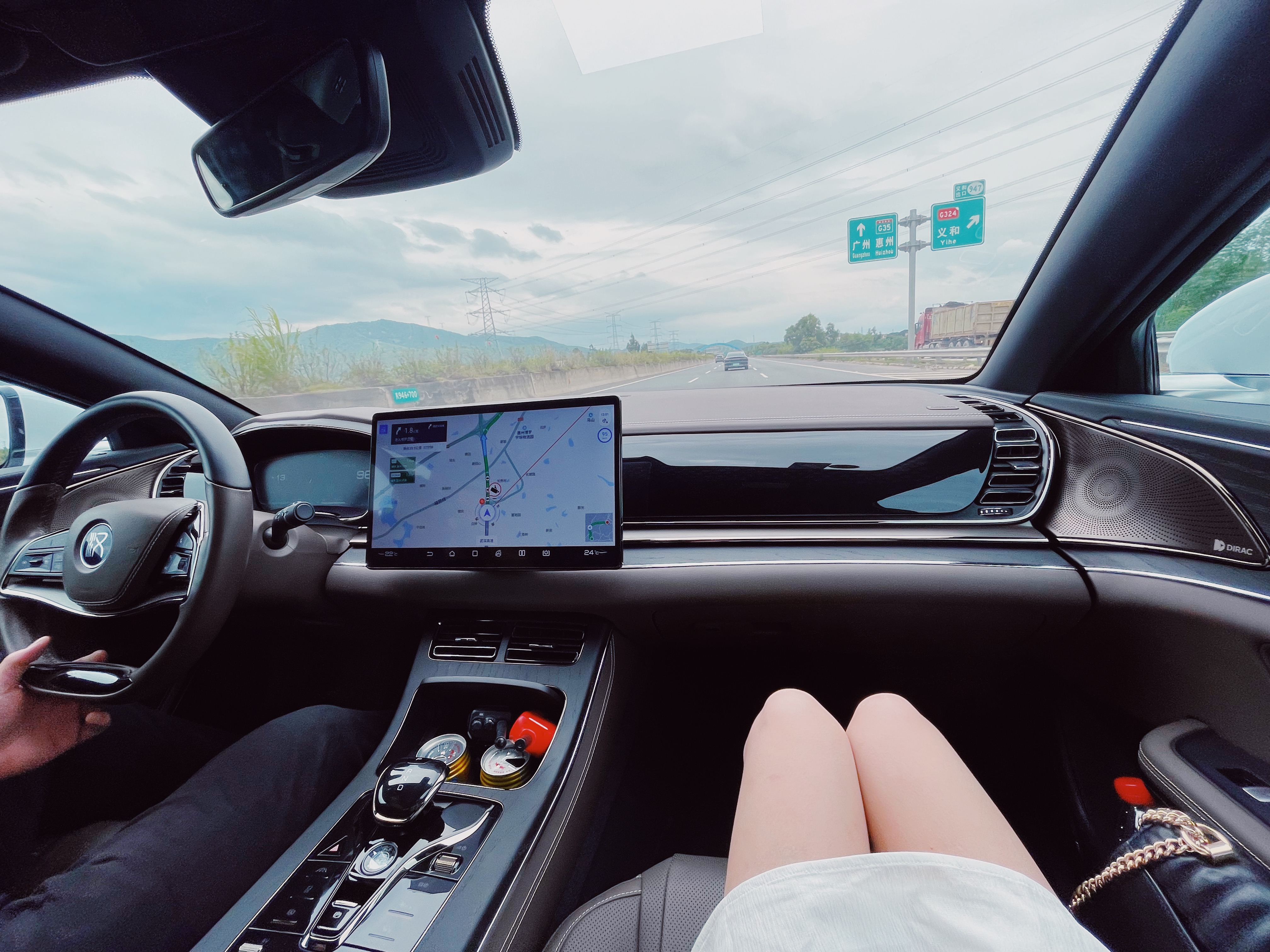 比亚迪汉dm深度试驾体验,比亚迪汉dm-p长途试驾