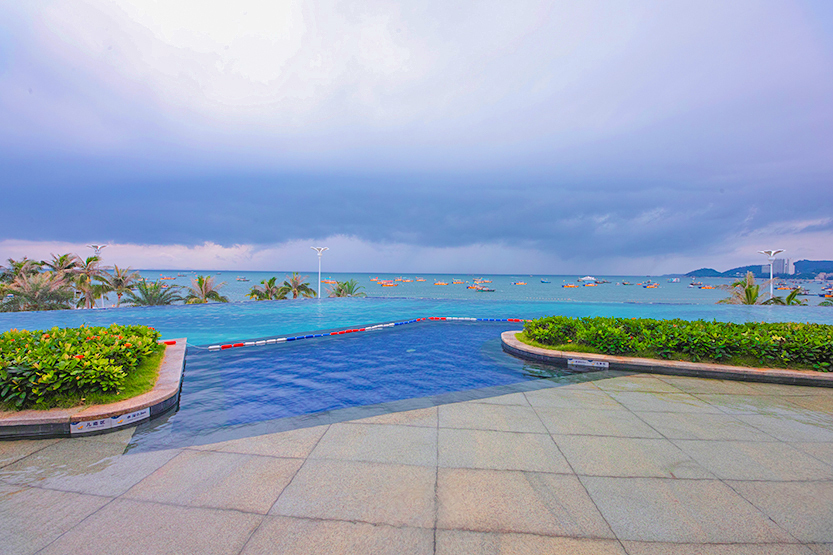 巽寮湾德泽园酒店沙滩,惠州巽寮湾出门就是海滩的酒店