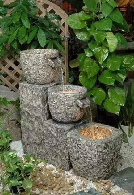 庭院景观石意境,庭院别致的石景