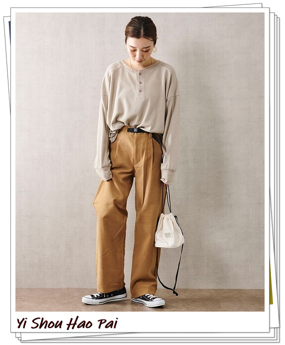 秋冬灯芯绒裤子,灯芯绒裤子秋冬搭配九分裤