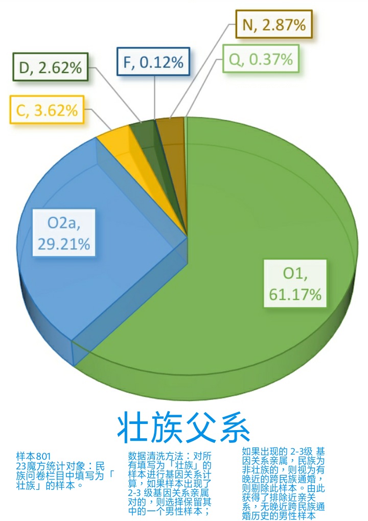 各民族基因对比,中国民族的遗传基因