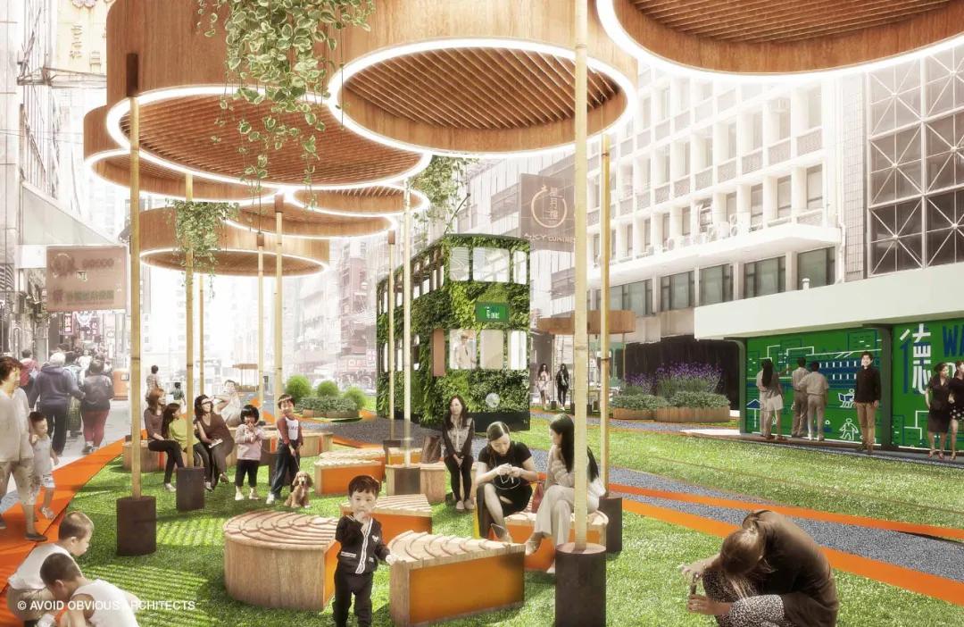 道路设计效果图,个性路面设计