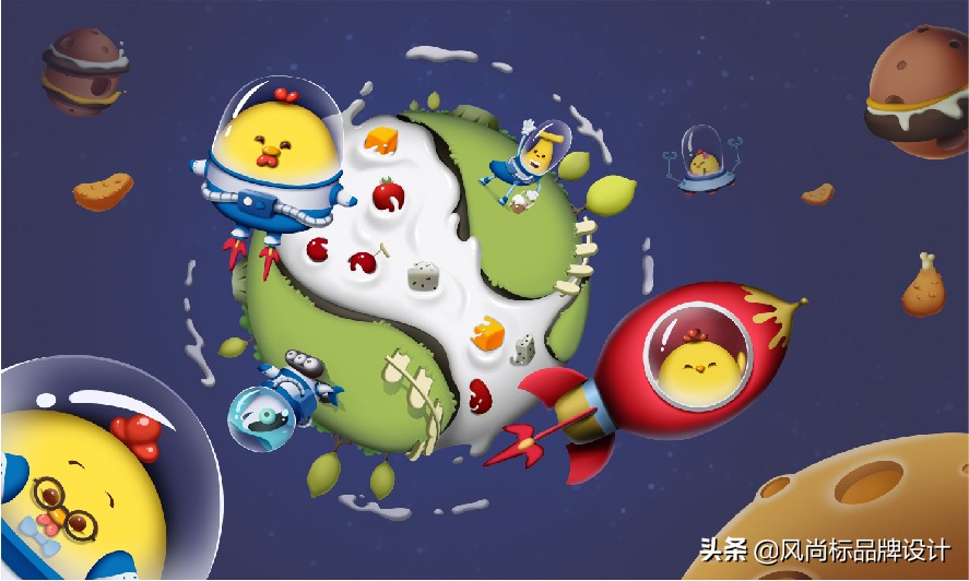 皇小小鸡排家族设计分享